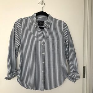 Striped chambray Abercrombie shirt - XS